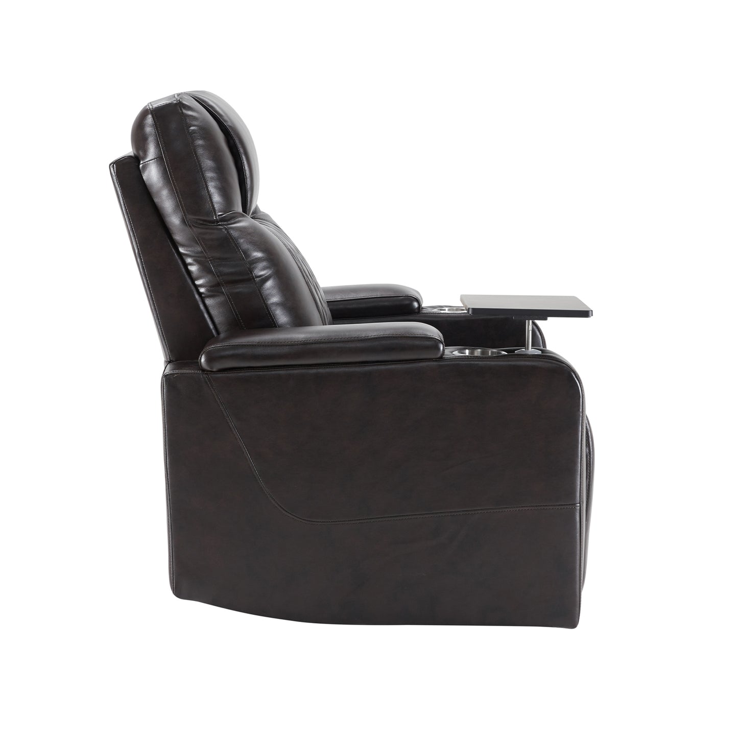 Nest Power Motion Recliner with  360° Swivel Tray - Black