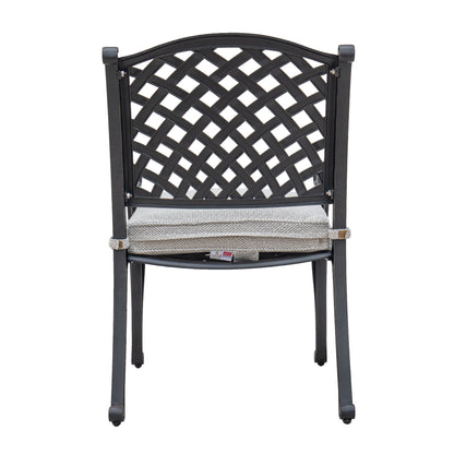 Zuni Outdoor Dining Chair with Cushion - Sandstorm