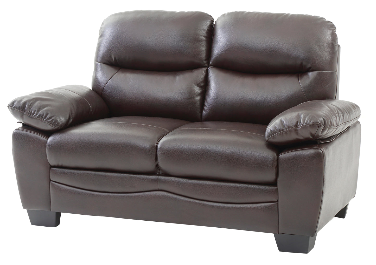 Marta Loveseat - Dark Brown