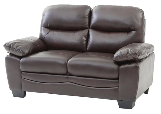 Marta Loveseat - Dark Brown