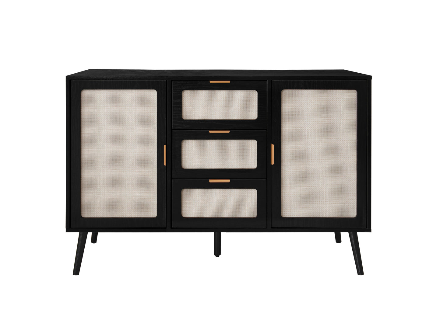 Keith Accent Storage Cabinet - Black