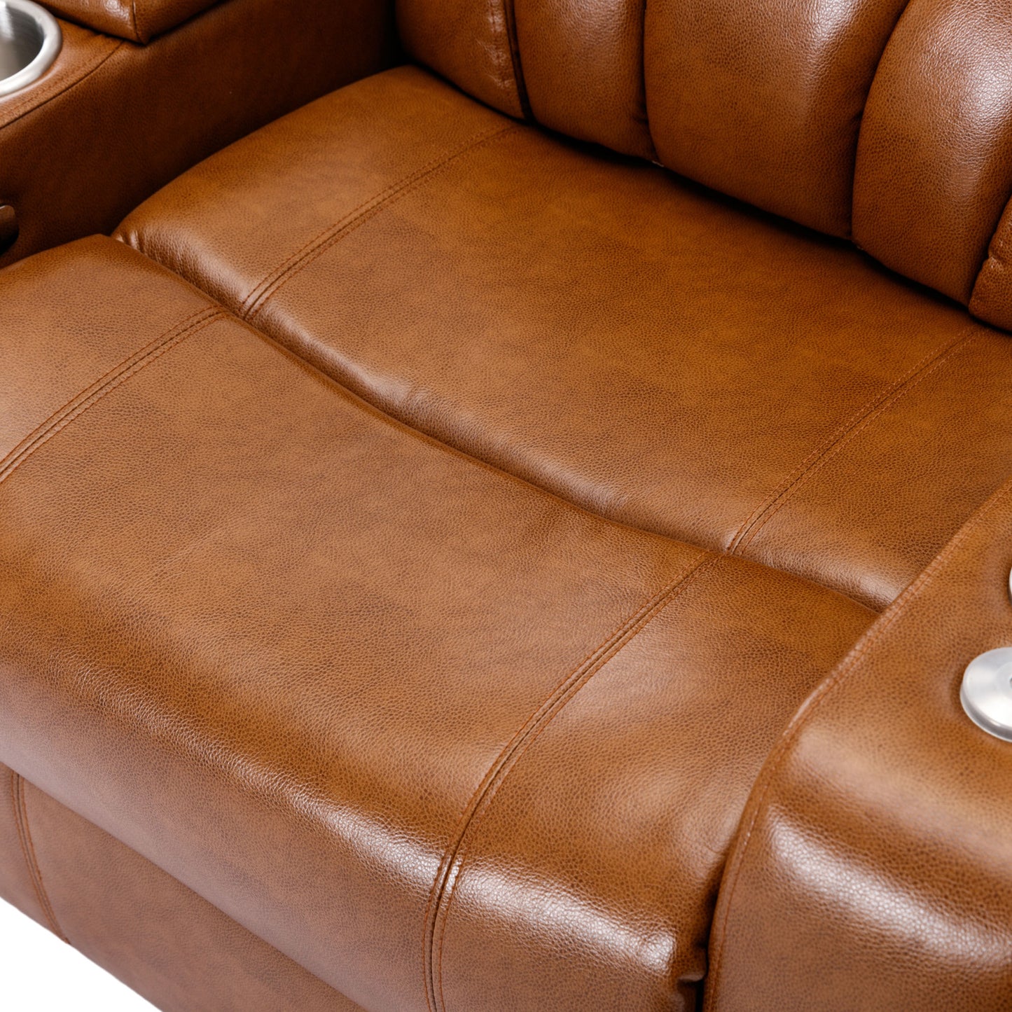 Orbit Power Motion Recliner -  Light Brown