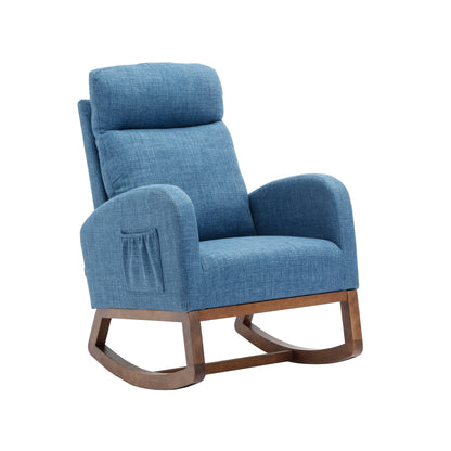 Frazer Rocking Chair - Blue