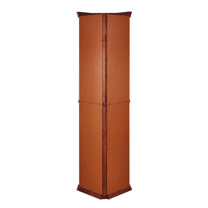 Larson Corner Curio Cabinet - Walnut