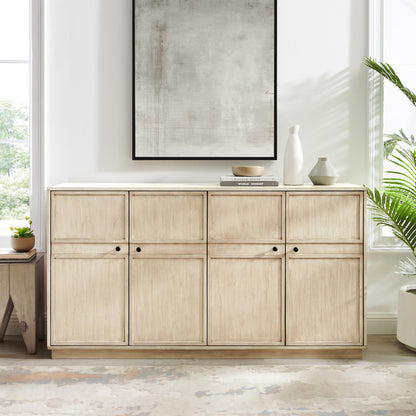 Birch  4-Door Sideboard Buffet