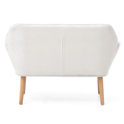 Puffins Comfy Loveseat - White