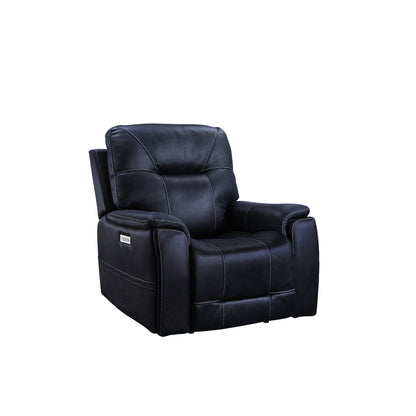 Celia Triple-Power Recliner - Dark Blue