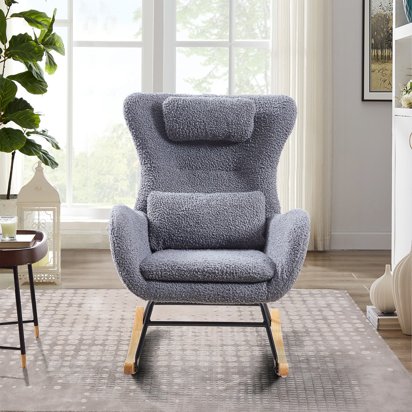 Anton II Rocking Chair - Gray