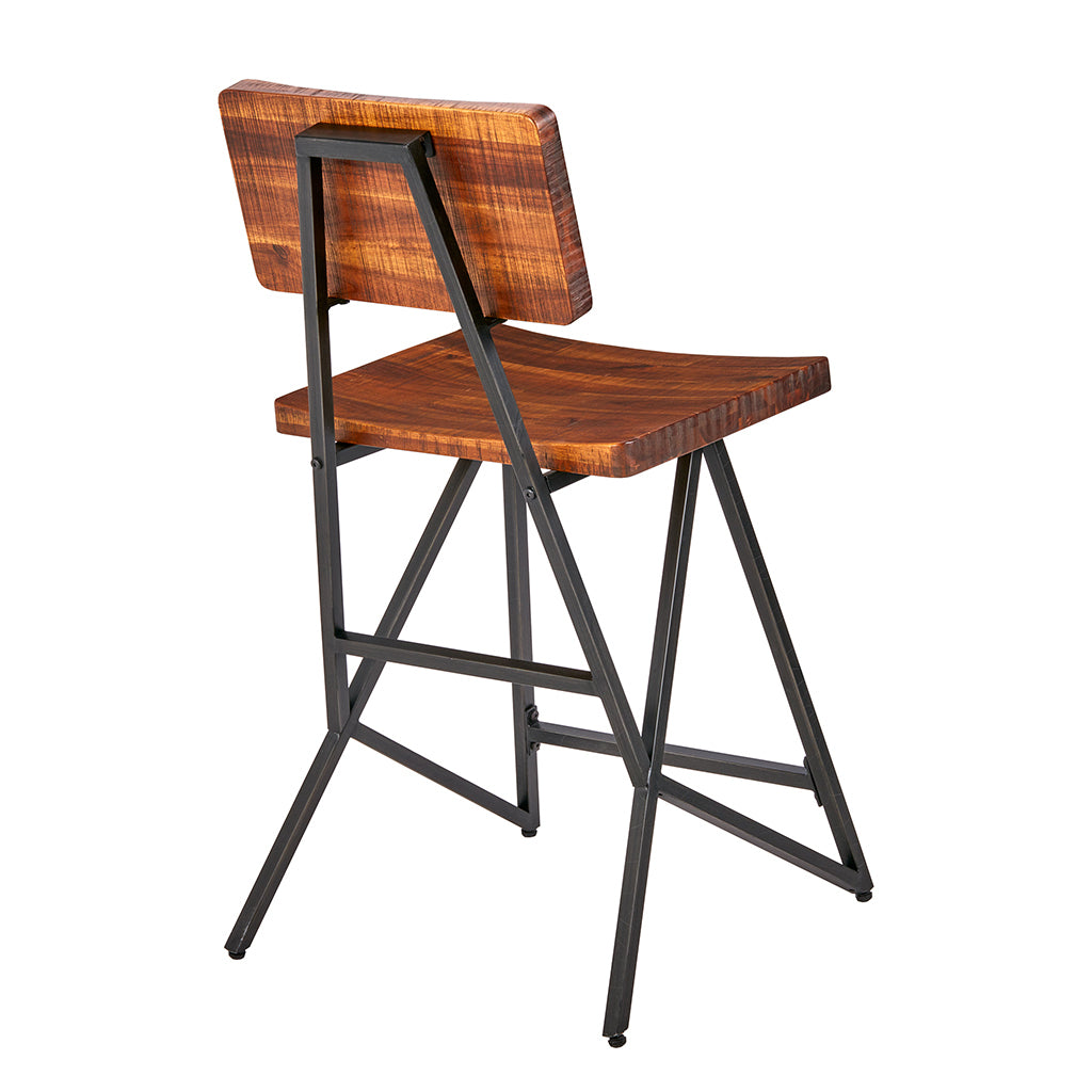 TRESTLE Counter Stool - Brown