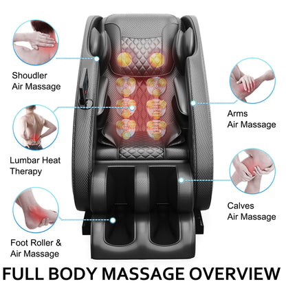 Zero One Massage Recliner with Zero Gravity Full Body Air Pressure