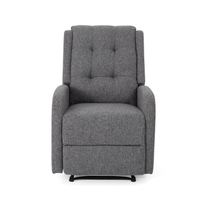 Flora Manual Recliner Chair - Charcoal