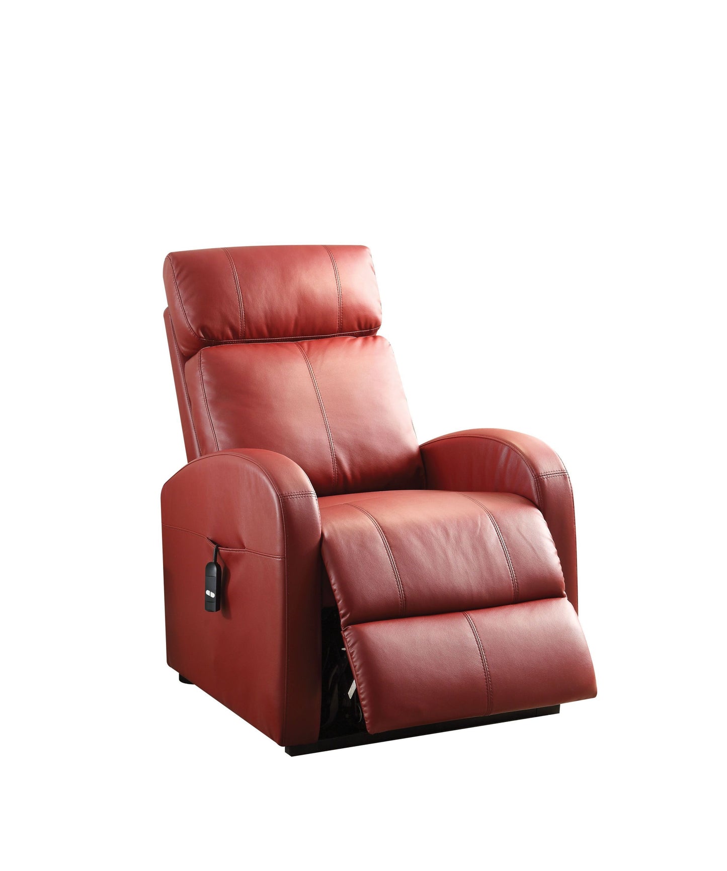 Ricardo PU Recliner with Power Lift - Red