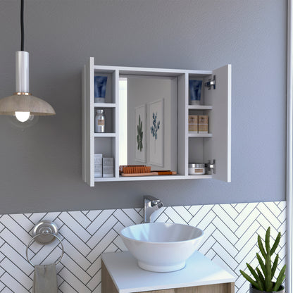 Mid Medicine Cabinet  - White