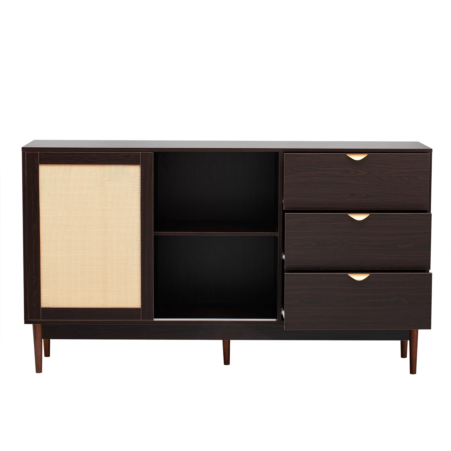 Domie Two-door Storage Cabinet - Brown