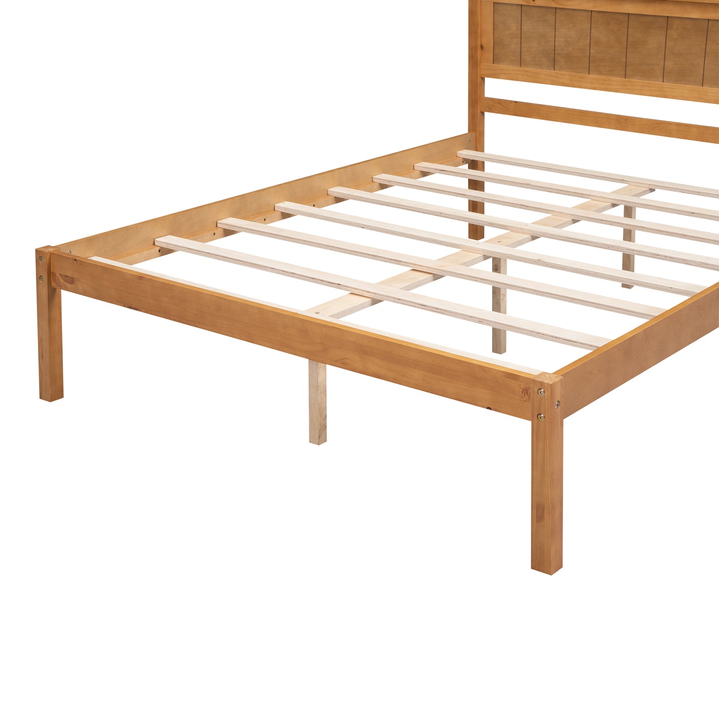 Rhoda Full Size Platform Bed Frame - Oak