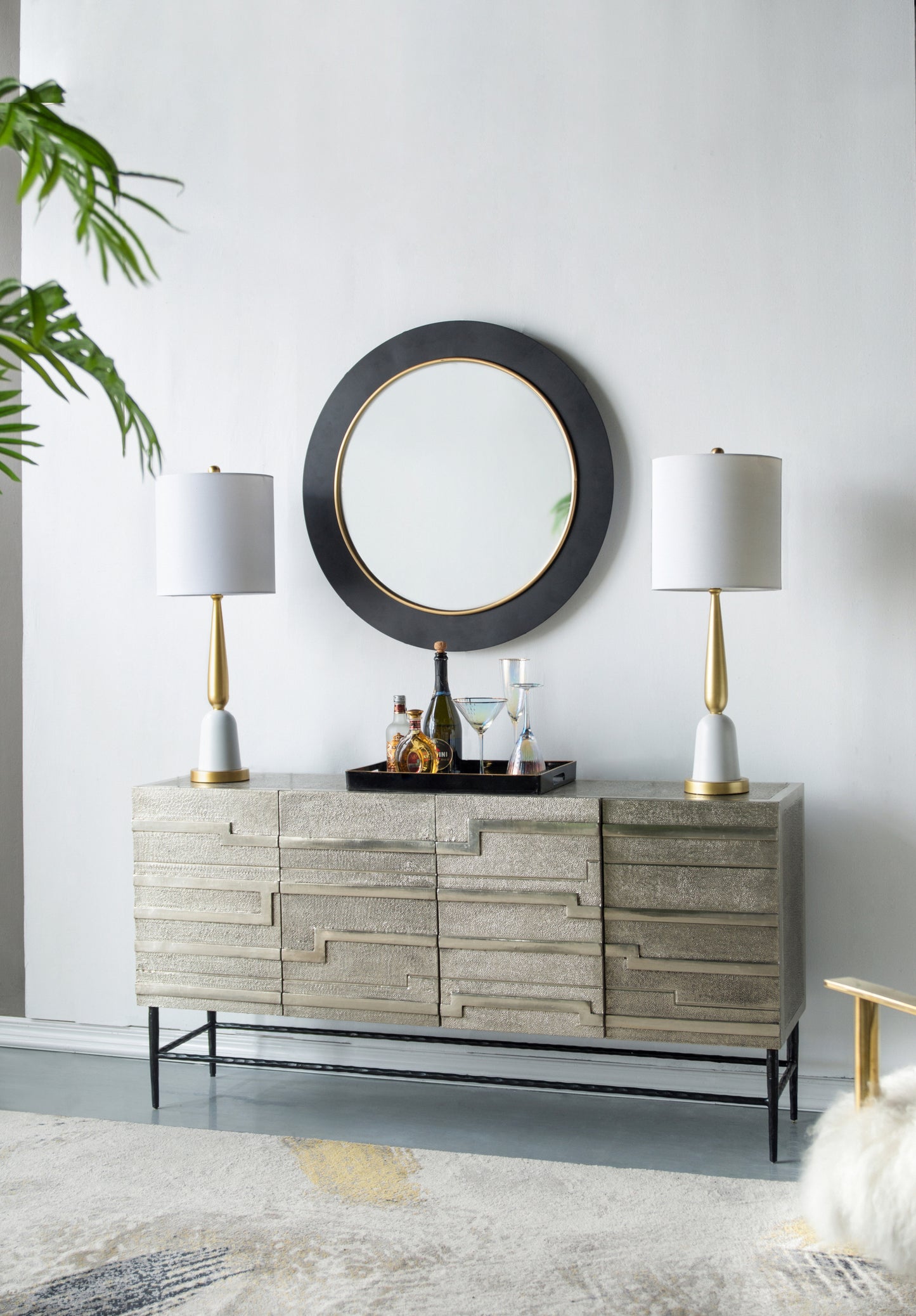 Colo Linear 4 Door Credenza