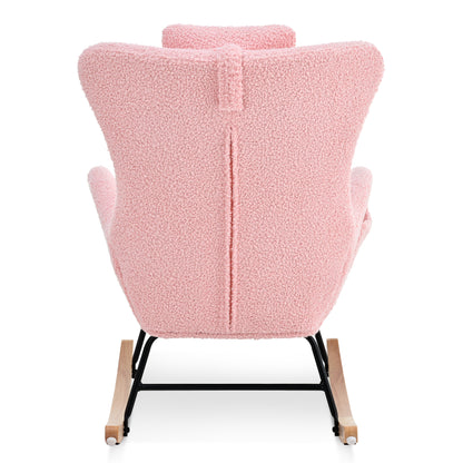 Anton Rocking Chair - Pink