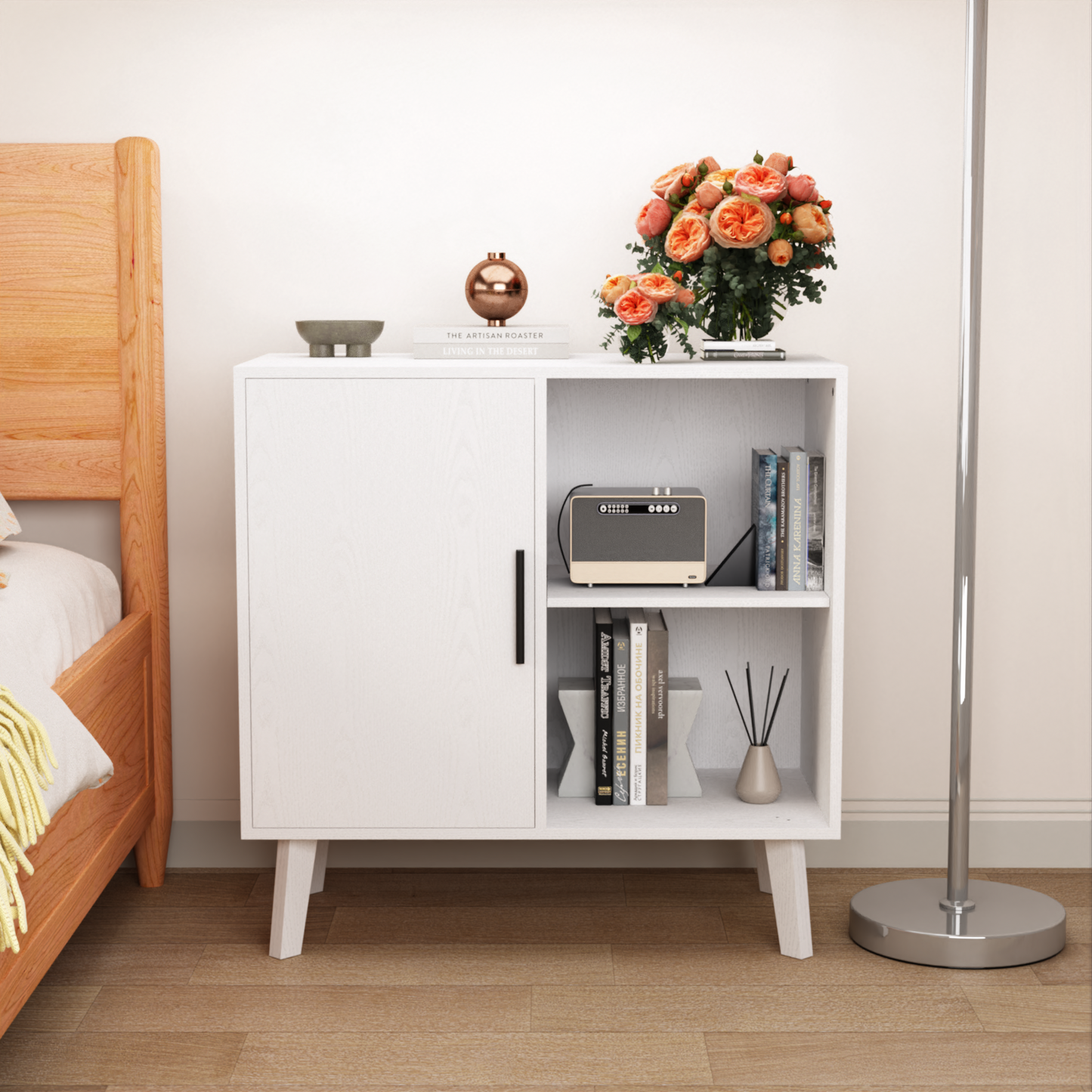 Chan Storage Cabine - White