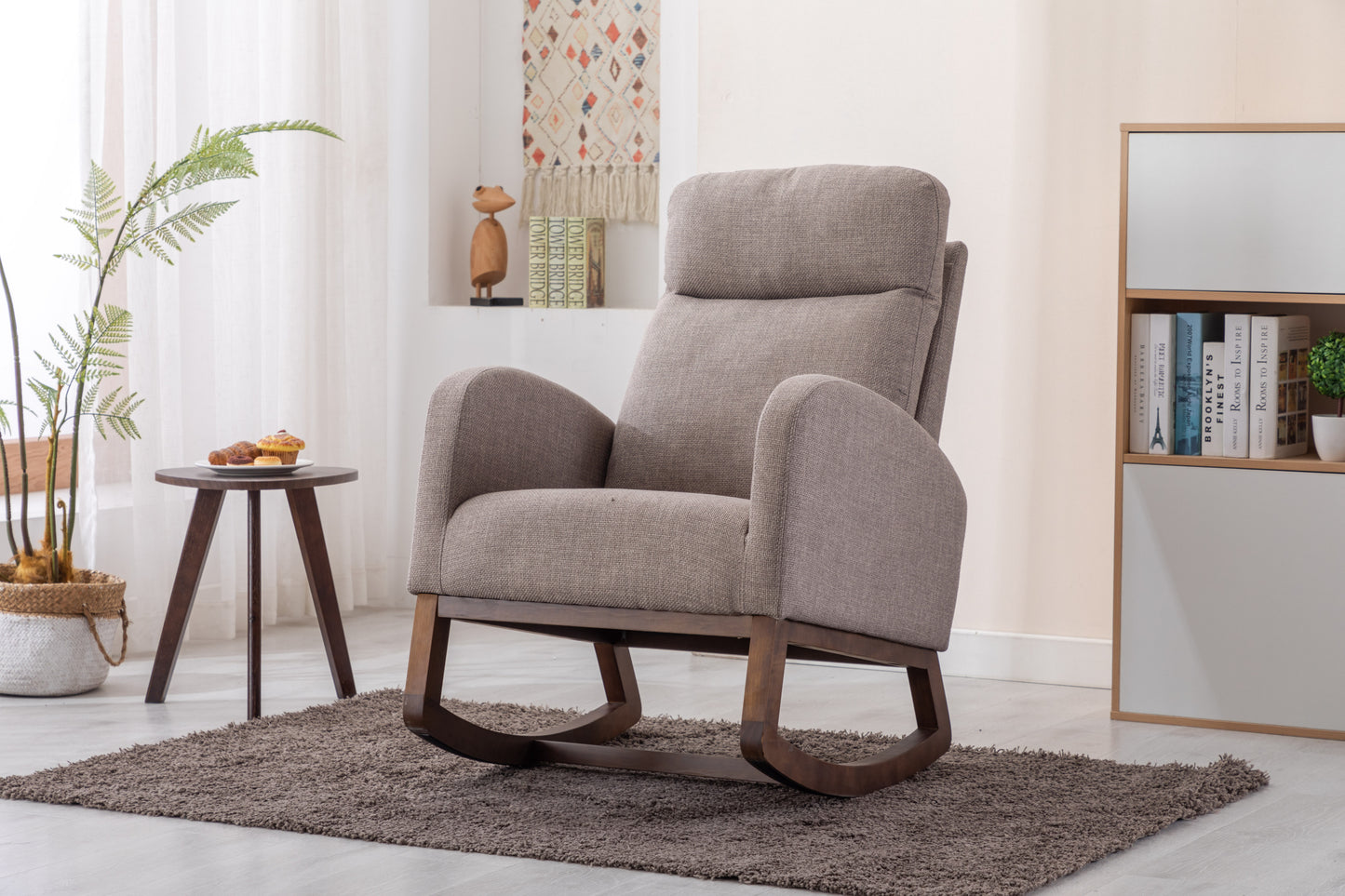 Frazer Rocking Chair - Gray