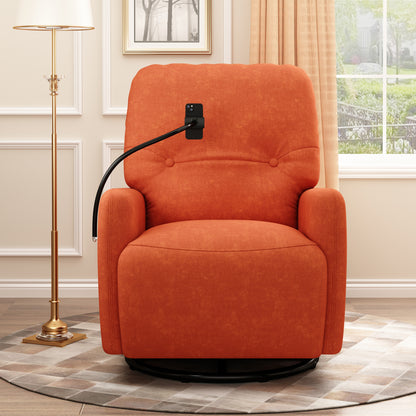 Dax Electric Rocking Motion Recliner - Orange