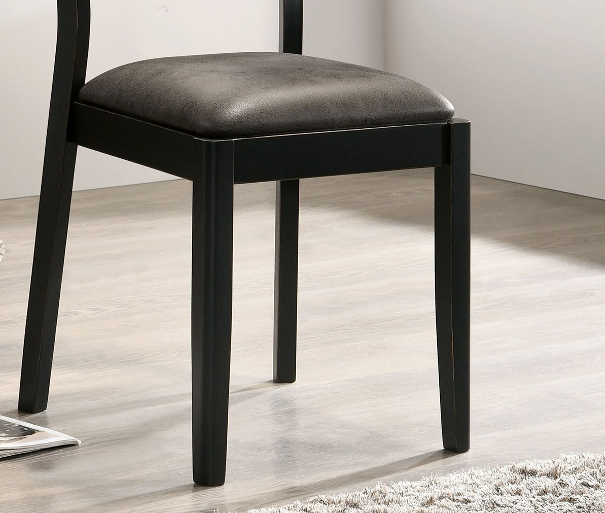 Glover Dining Chair (Set of 2) - Black+Gray