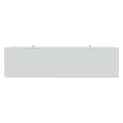 Sylvia Gold Metal Handle Sideboard Buffet - White