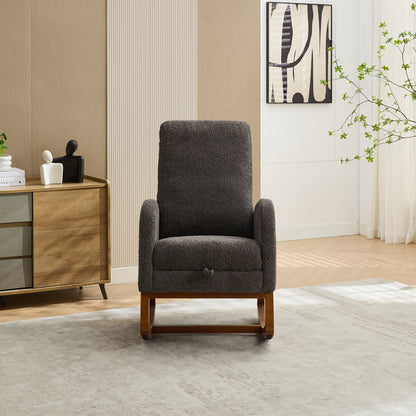 Lester One Rocking Chair - Charcoal