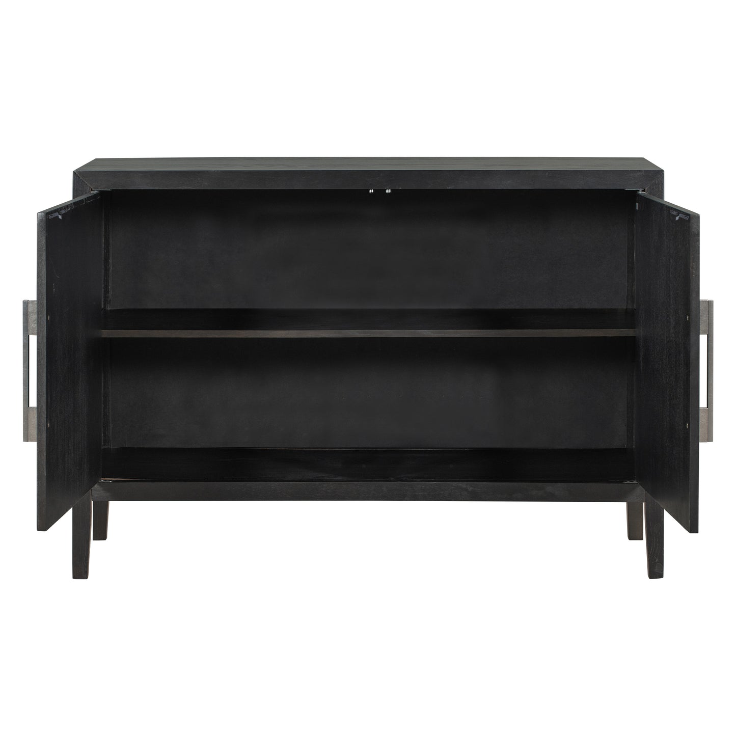 Otto Sideboard Accent Cabinet - Black