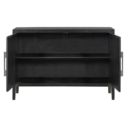 Otto Sideboard Accent Cabinet - Black