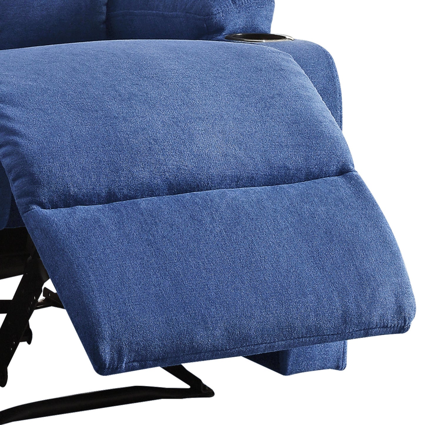 Voe Recliner Chair with Cup Holder - Blue