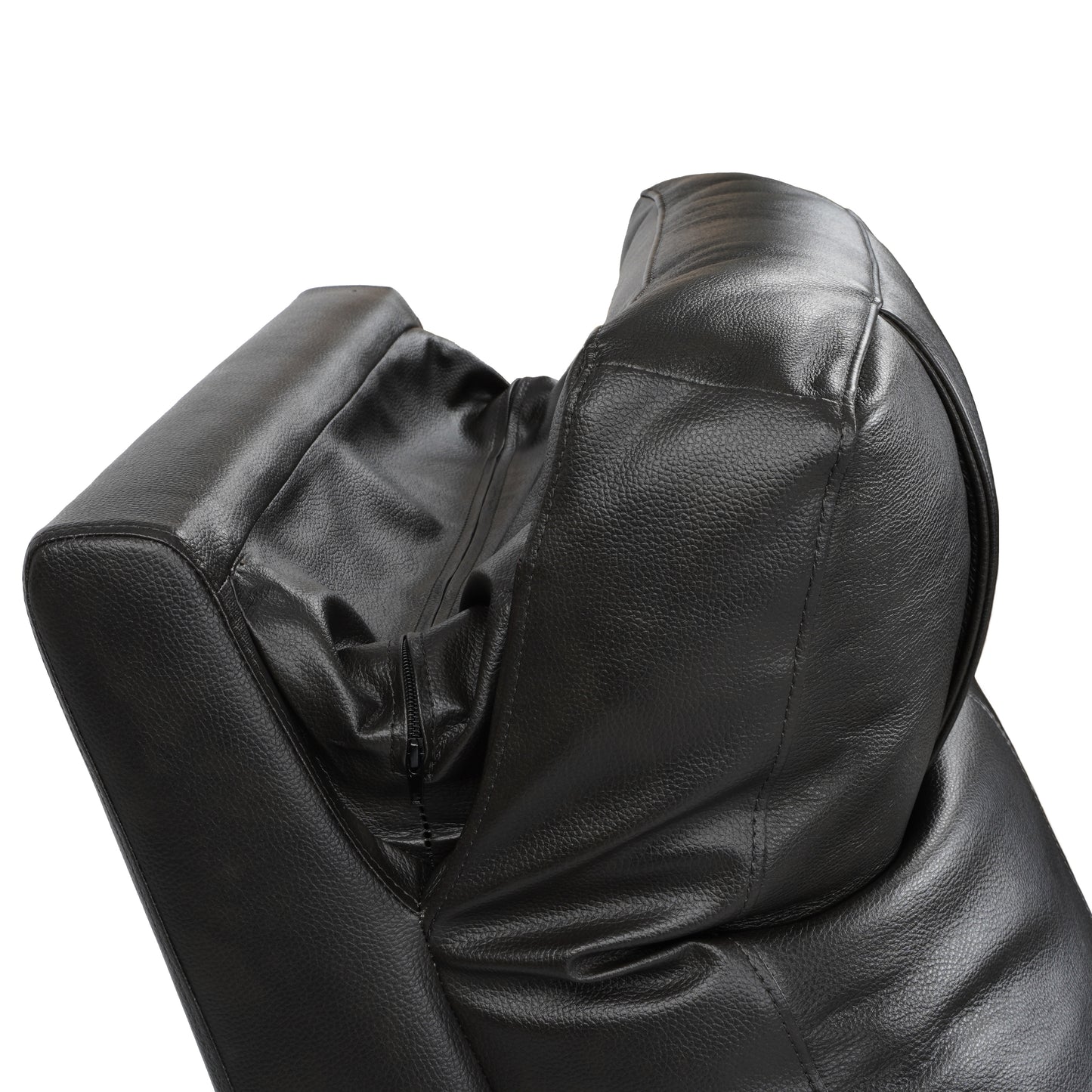 Trevor Triple Power Genuine Leather Recliner - Black