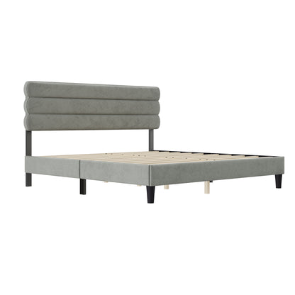 Wee King Size Bed Frame - Light Gray