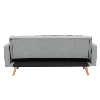 Tao Double Corner Folding Sofa Bed - Light Gray