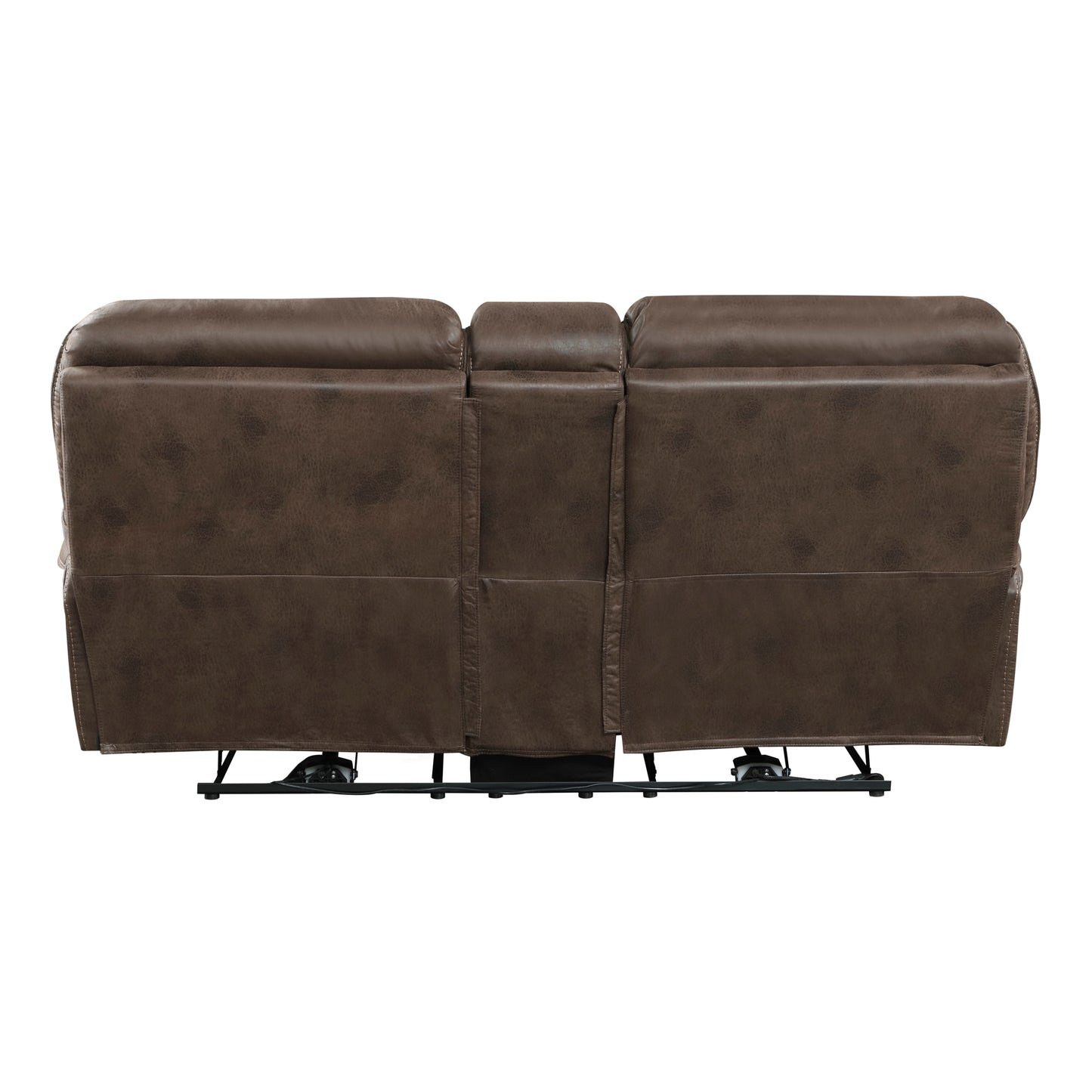 Rubio Power Reclining Loveseat - Brown