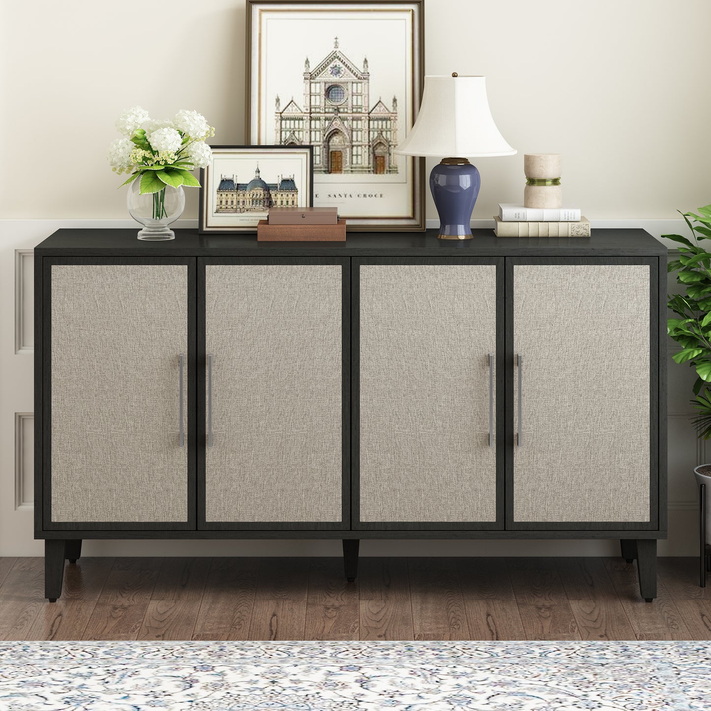 Exie Storage Cabinet - Beige