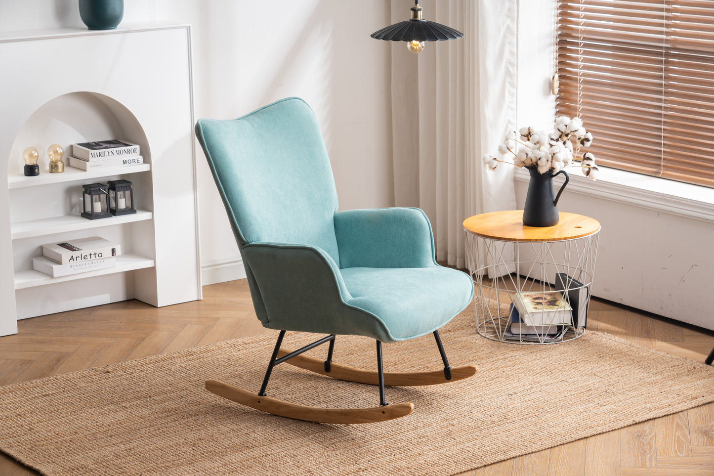 Adraya Rocking Chair - Green