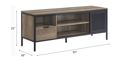 Nantan TV Stand - Oak