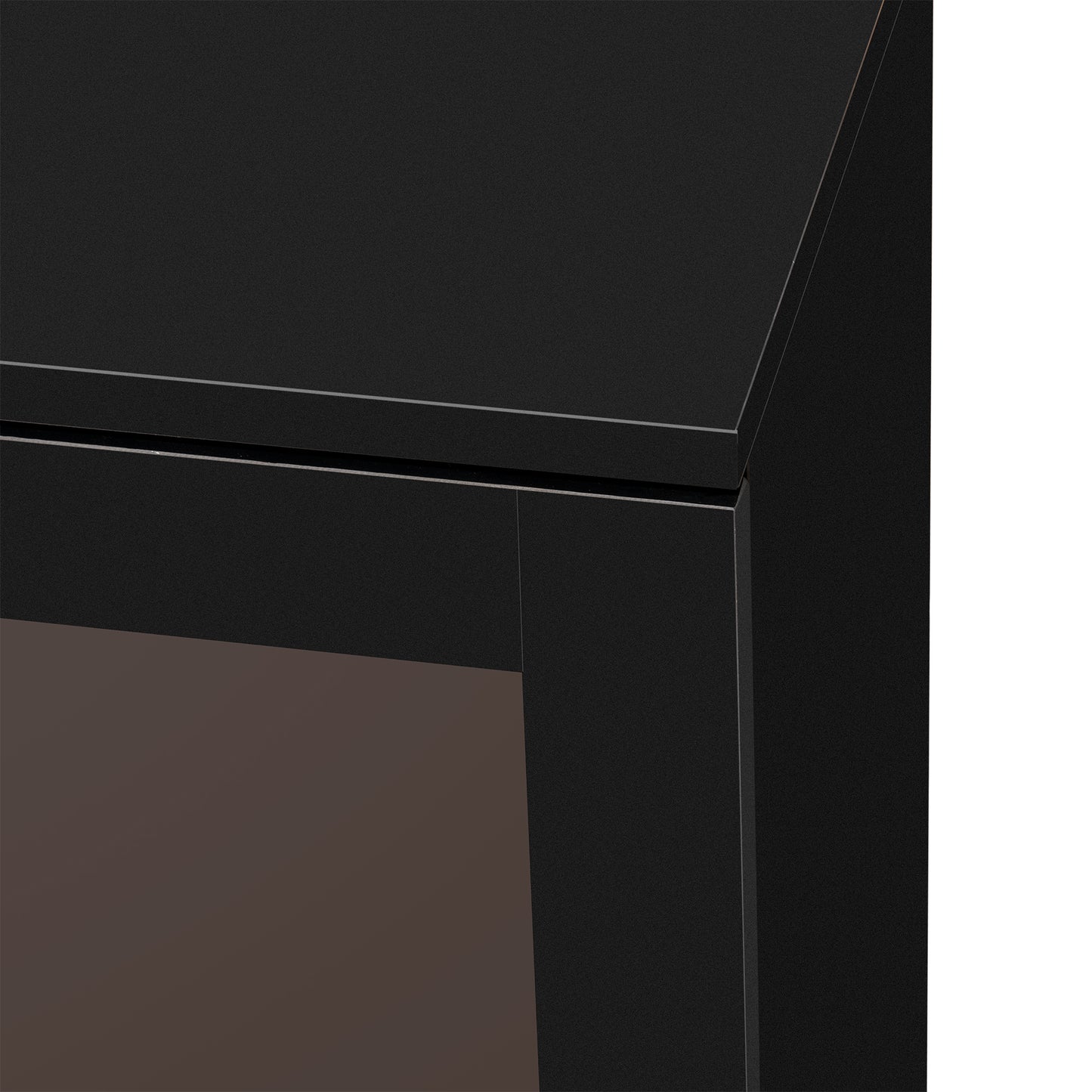 Domie Two-door Storage Cabinet - Black