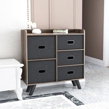 Teresi Storage Cabinet - Coffee