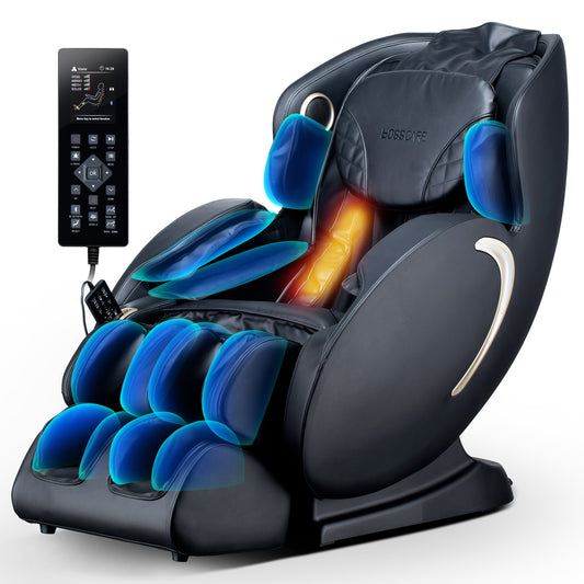 Axel 3D Full Body Zero Gravity Massage Recliner Chair with APP - Black