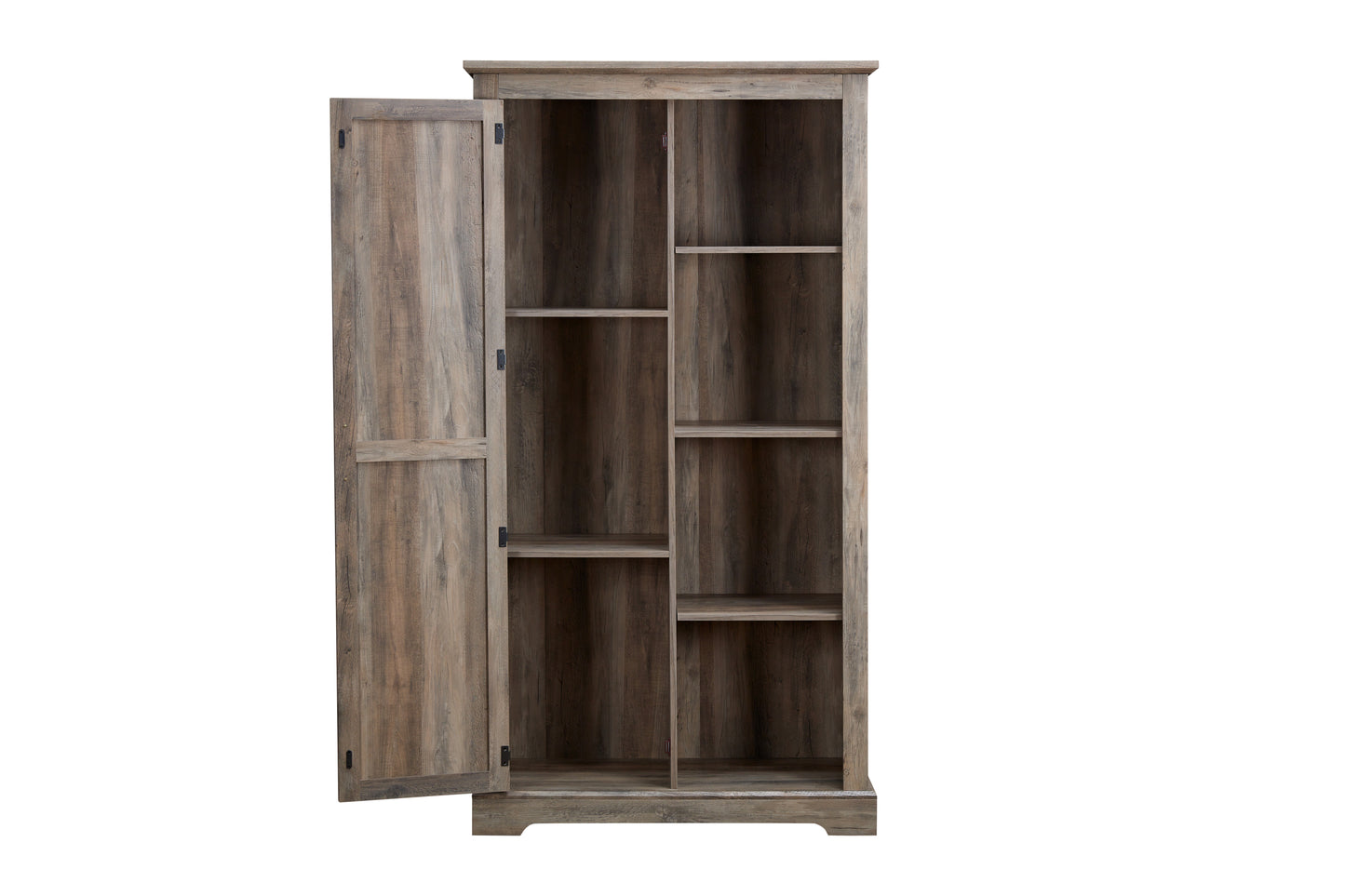 Brock II Tall Storage Cabinet - Gray Wash