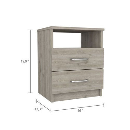 Napoles Nightstand - Gray