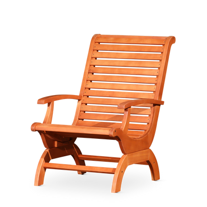 Go Green Eucalyptus Wood Chair - Natural