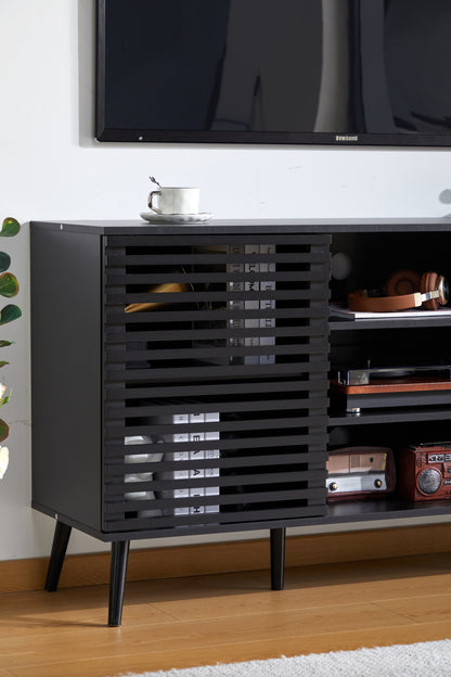 Neo Modern TV Cabinet Entertainment - Black