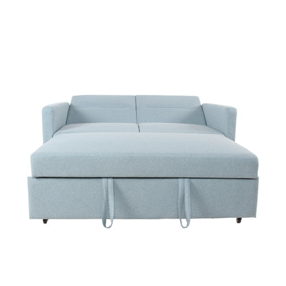 Bolton Loveseat Sleeper - Light Blue