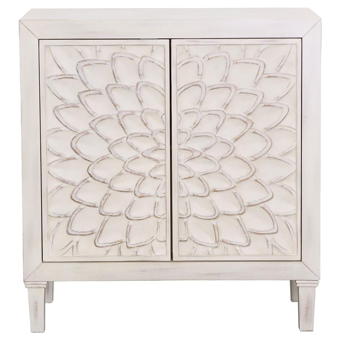 Essie 2-door Accent Cabinet - White