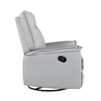 Hano 360° Swivel Recliner Chair - Gray