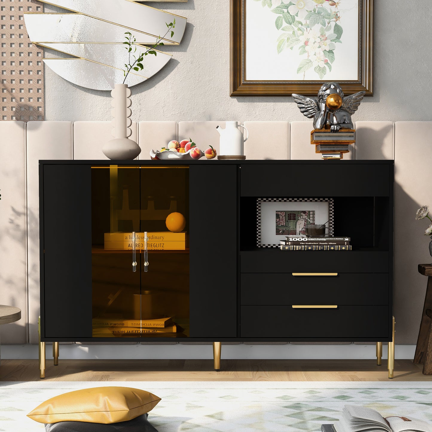 Omi Storage Cabinet - Black