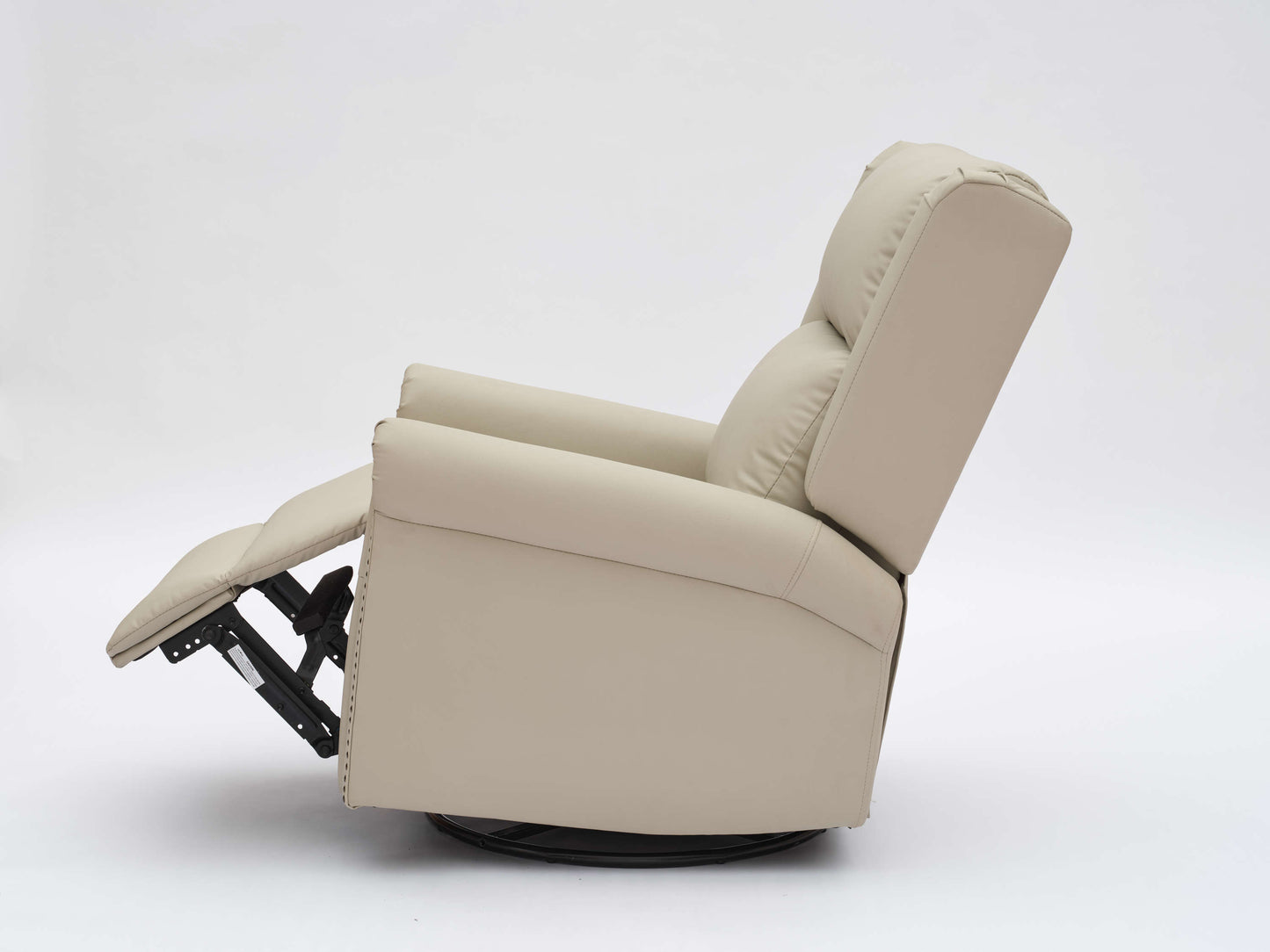 Daniela 360 Swivel Manual Recliner - Beige