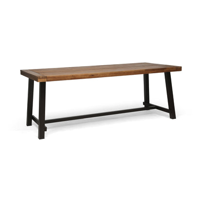 Melita Patio Wood Dining Table -  Teak